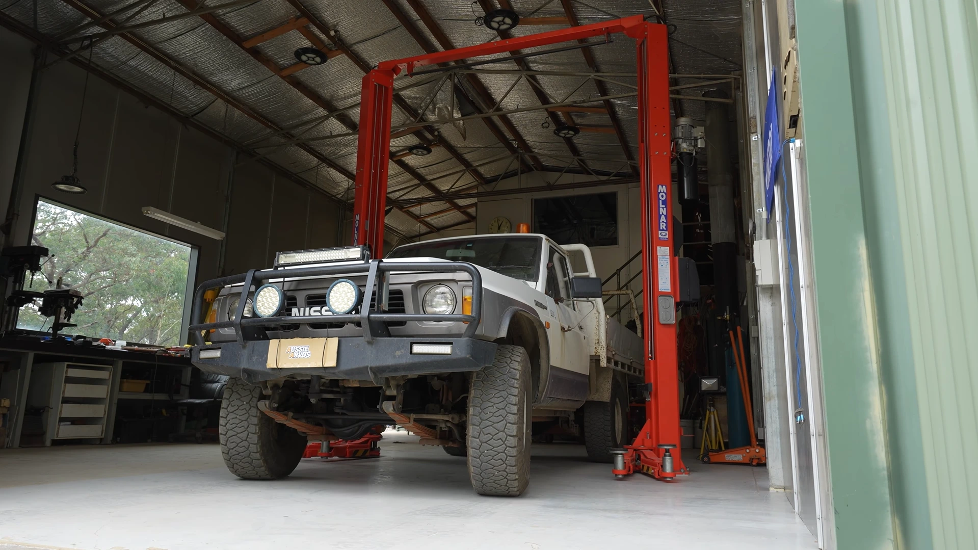 High Mileage Nissan GQ Patrol gets suspension Upgrade with Formula 4x4 Shocks 